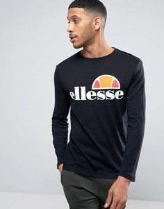 Черный лонгслив Ellesse - Черный