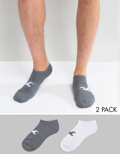 2 пары носков (серые/белые) Hollister Coolmax - Мульти