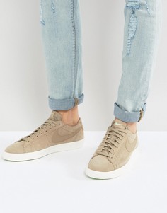 Бежевые низкие кроссовки Nike Blazer 371760-208 - Бежевый