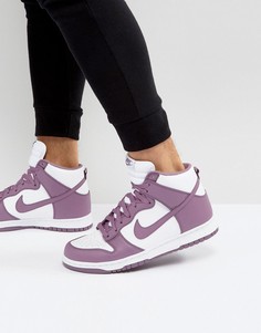 Фиолетовые кроссовки Nike Dunk Retro 846813-500 - Фиолетовый