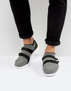 Серые кроссовки Nike Flyknit 898022-004 - Серый