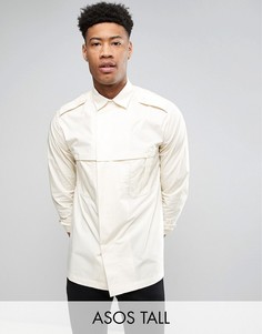 Рубашка классического кроя ASOS TALL Safari - Рыжий