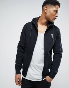 Худи на молнии с логотипом на груди Jack &amp; Jones Core - Черный