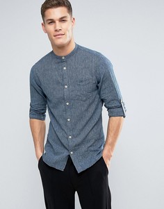 Рубашка классического кроя с воротником на пуговице Jack &amp; Jones Vintage - Синий