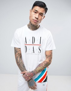 Футболка с логотипом adidas Skateboarding BJ8698 - Белый