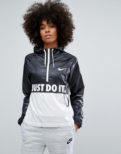 Компактная куртка с капюшоном Nike Just Do It - Мульти