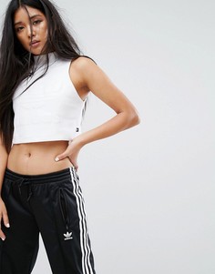 Майка с высоким воротом adidas - Белый