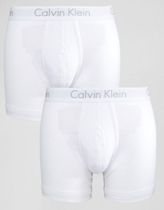 Комплект из 2 хлопковых боксеров-брифов Calvin Klein - Белый