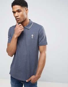 Футболка-поло с кантом Jack &amp; Jones Core - Синий