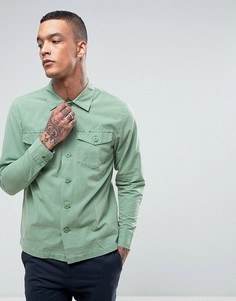 Рубашка в стиле милитари Stussy - Зеленый