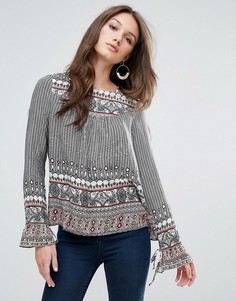 Блузка с принтом Vero Moda - Мульти