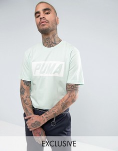 Зеленая футболка в винтажном стиле Puma Speed эксклюзивно для ASOS - Зеленый