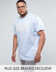 Голубая футболка в винтажном стиле Puma PLUS Speed эксклюзивно для ASOS - Синий