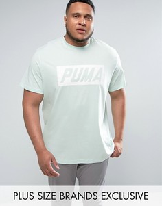 Зеленая футболка в винтажном стиле Puma PLUS Speed эксклюзивно для ASOS - Зеленый
