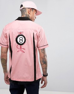 Рубашка для боулинга с принтом на спине HUF x Pink Panther - Розовый