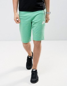 Зеленые трикотажные шорты Nike 837014-351 - Зеленый