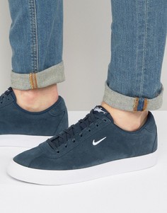 Темно-синие премиум-кроссовки Nike 844611-403 - Темно-синий