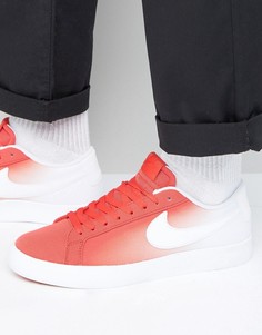 Красные кроссовки Nike SB Blazer Vapor 902663-611 - Красный