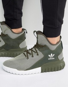 Кроссовки adidas Originals Tubular X BA7781 - Зеленый