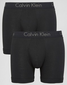 Комплект из 2 хлопковых боксеров-брифов Calvin Klein - Черный