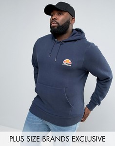 Худи с маленьким логотипом Ellesse PLUS - Темно-синий