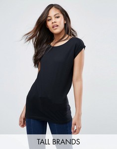 Футболка бойфренда New Look Tall - Черный
