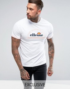 Футболка с контрастными манжетами Ellesse - Белый