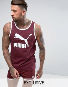 Красная трикотажная майка Puma эксклюзивно для ASOS - Красный