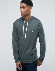 Худи зеленого цвета с логотипом в виде лося Abercrombie &amp; Fitch - Зеленый
