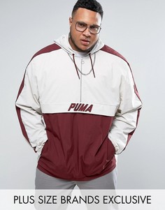 Красная куртка на молнии Puma PLUS Vintage эксклюзивно для ASOS - Красный