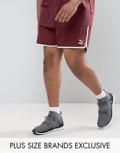 Красные сетчатые шорты в стиле ретро Puma PLUS эксклюзивно для ASOS - Красный