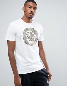 Белая футболка с карманом Nike Jordan Pure Money 844290-100 - Белый