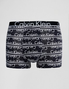 Хлопковые боксеры-брифы Calvin Klein ID - Черный