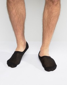 Черные носки невидимки ASOS - Черный