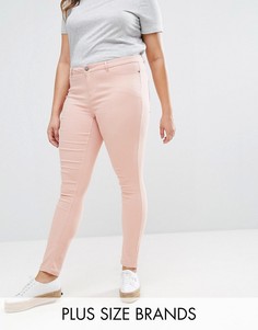 Узкие цветные джинсы Junarose - Розовый