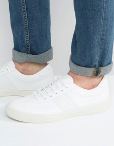 Кожаные кроссовки Fred Perry Authentic - Белый