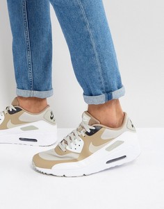 Бежевые кроссовки Nike Air Max 90 Ultra 2.0 875695-005 - Бежевый