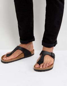 Черные сандалии Birkenstocks - Черный