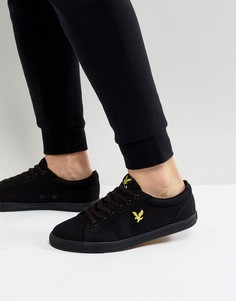 Черные кеды Lyle And Scott Hawker - Черный