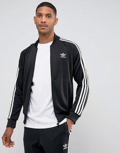 Черная спортивная куртка adidas Originals Superstar BK5921 - Черный