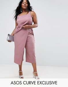 Юбка-брюки ASOS CURVE - Фиолетовый