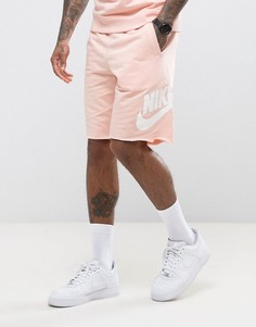 Розовые трикотажные шорты Nike GX1 836277-876 - Розовый