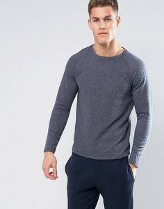 Стеганый свитшот Jack &amp; Jones - Темно-синий