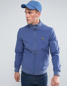Синяя мягкая куртка Lyle &amp; Scott - Синий