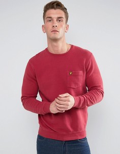 Красный свитшот Lyle &amp; Scott - Красный