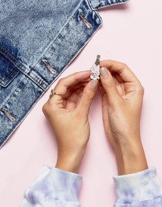 Значок с надписью True Love Skinnydip - Мульти