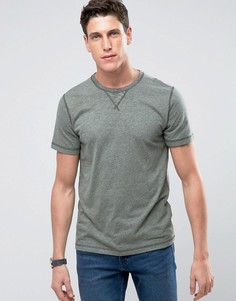 Зеленая футболка с круглым вырезом Abercrombie &amp; Fitch - Зеленый