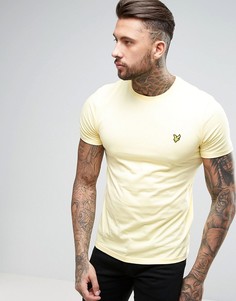 Желтая футболка классического кроя Lyle &amp; Scott - Желтый