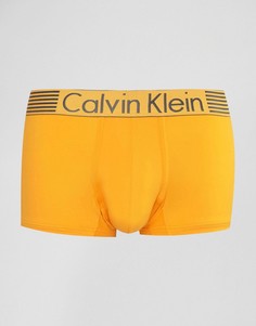 Боксеры-брифы из микрофибры Calvin Klein - Оранжевый