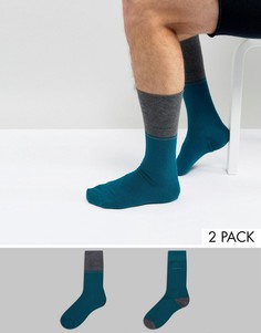 2 пары носков BOSS by Hugo Boss - Зеленый